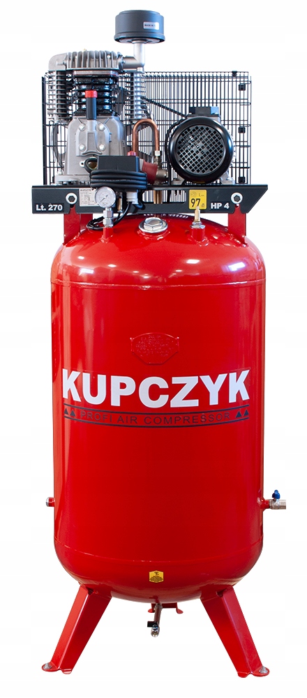 Kompresor Sprężarka 270 Litrów KK 590/270 Kupczyk