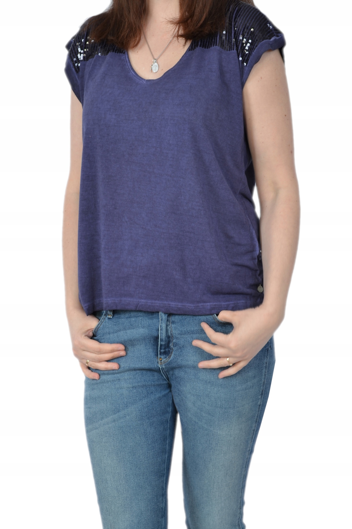 

Wrangler Purple Velvet T-shirt Damski M