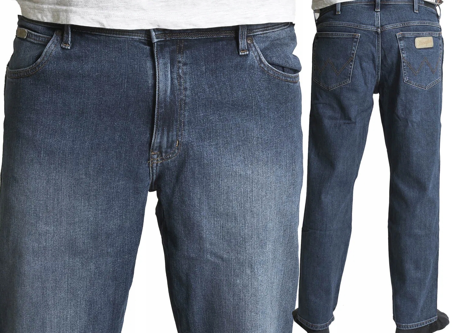 Wrangler Texas męskie spodnie jeans proste W34 L32
