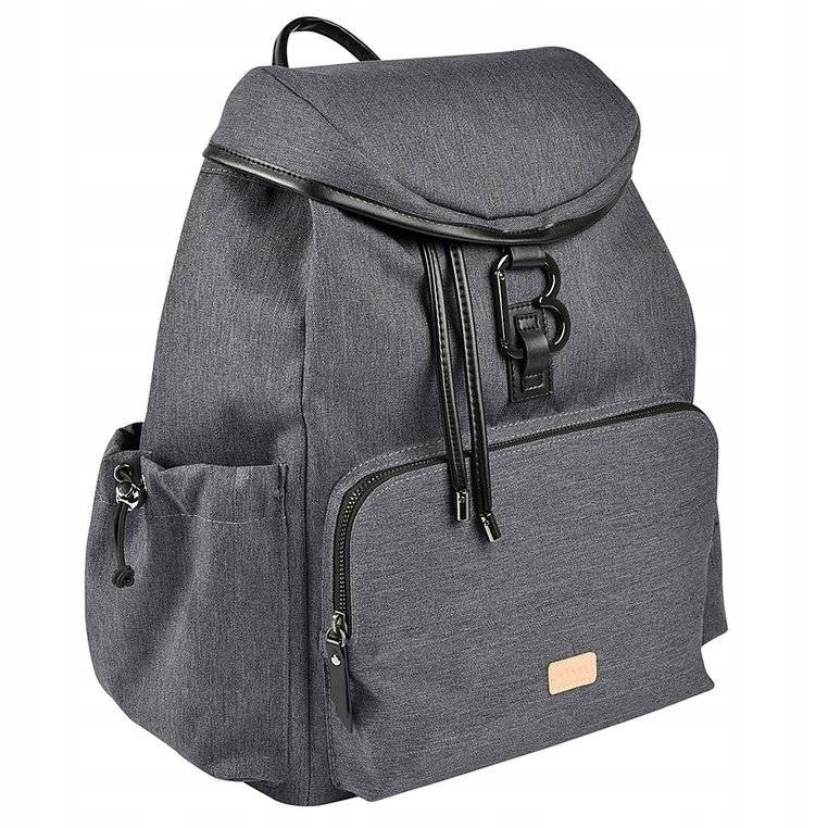 Plecak dla mamy Beaba Vancouver Dark Grey organizer dodatki