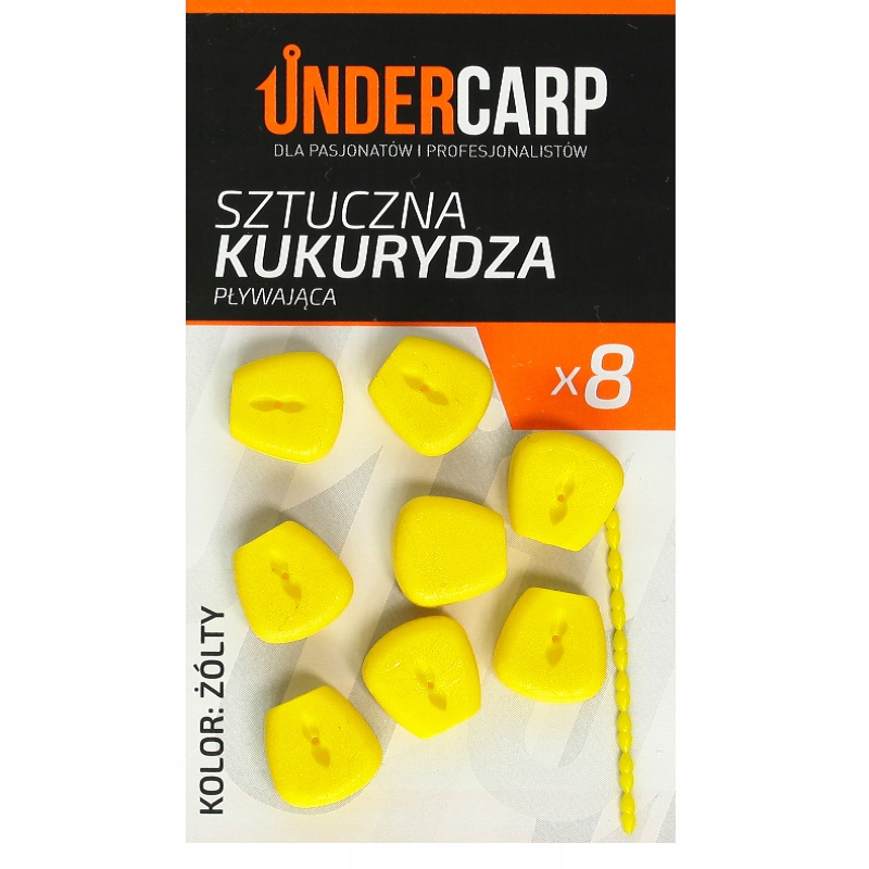 

Undercarp Sztuczna kukurydza pływająca żółta