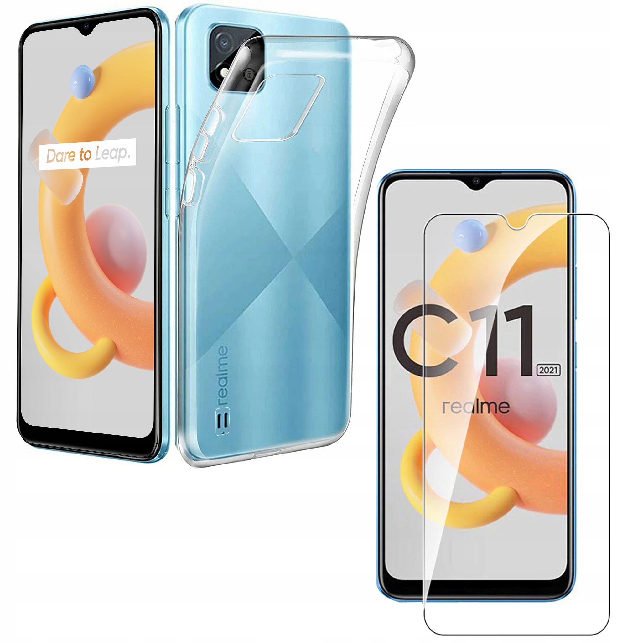 

Etui do Realme C11 2021 Slim Case Szkło