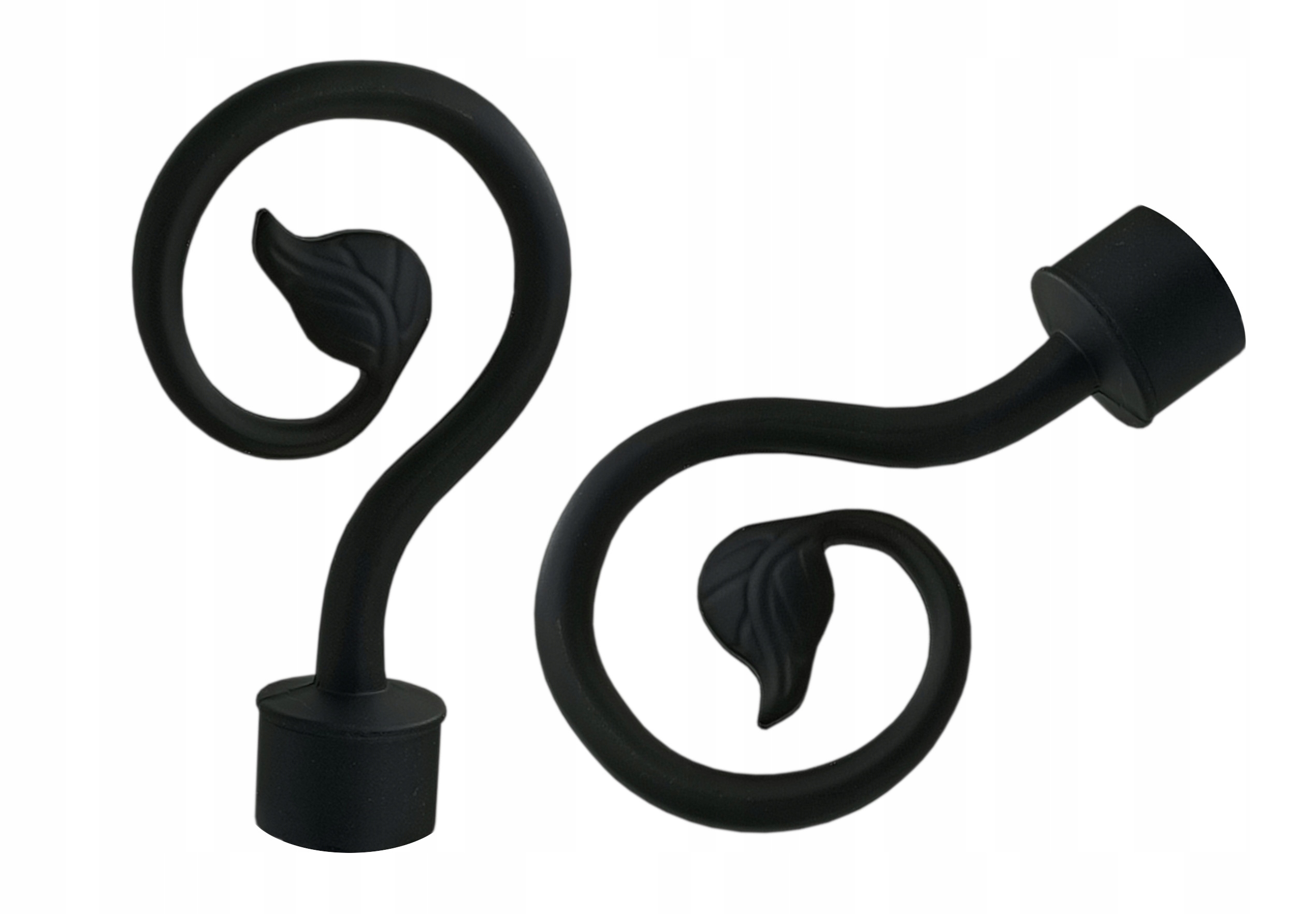 KARNISZ LOFT 16mm CZARNY 160cm cichy SPIRALKA Marka ESTAdeco