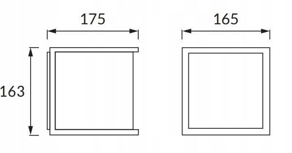 LAMPA KINKIET OPRAWA ZEWNETRZNA ELEWACYJNA NUMER DOMU NA ŻARÓWKĘ LED E27 Informacje dodatkowe podświetlenie