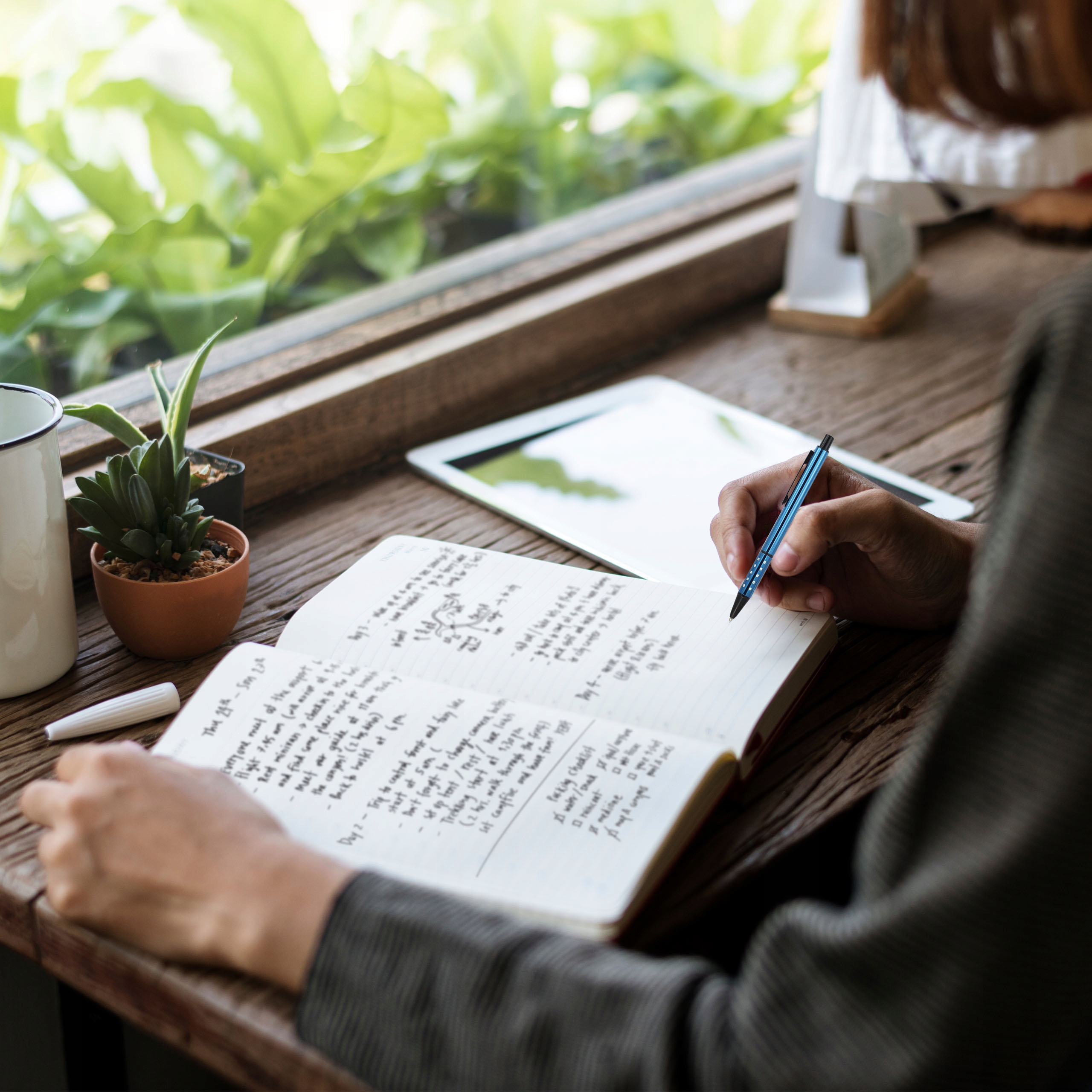 DŁUGOPIS REKLAMOWY METALOWY AUTOMAT NIEBIESKI 10SZT NIEBIESKI WKŁAD PREZENT EAN (GTIN) 5906660534730