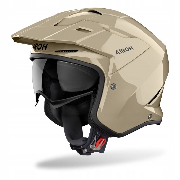 Airoh Kombakt Color Moka Glow Gloss Motocyklová Prilba Otvorená L