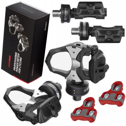Cyklistické pedály Favero Assioma Duo silniční s měřením výkonu a kadencí bloků