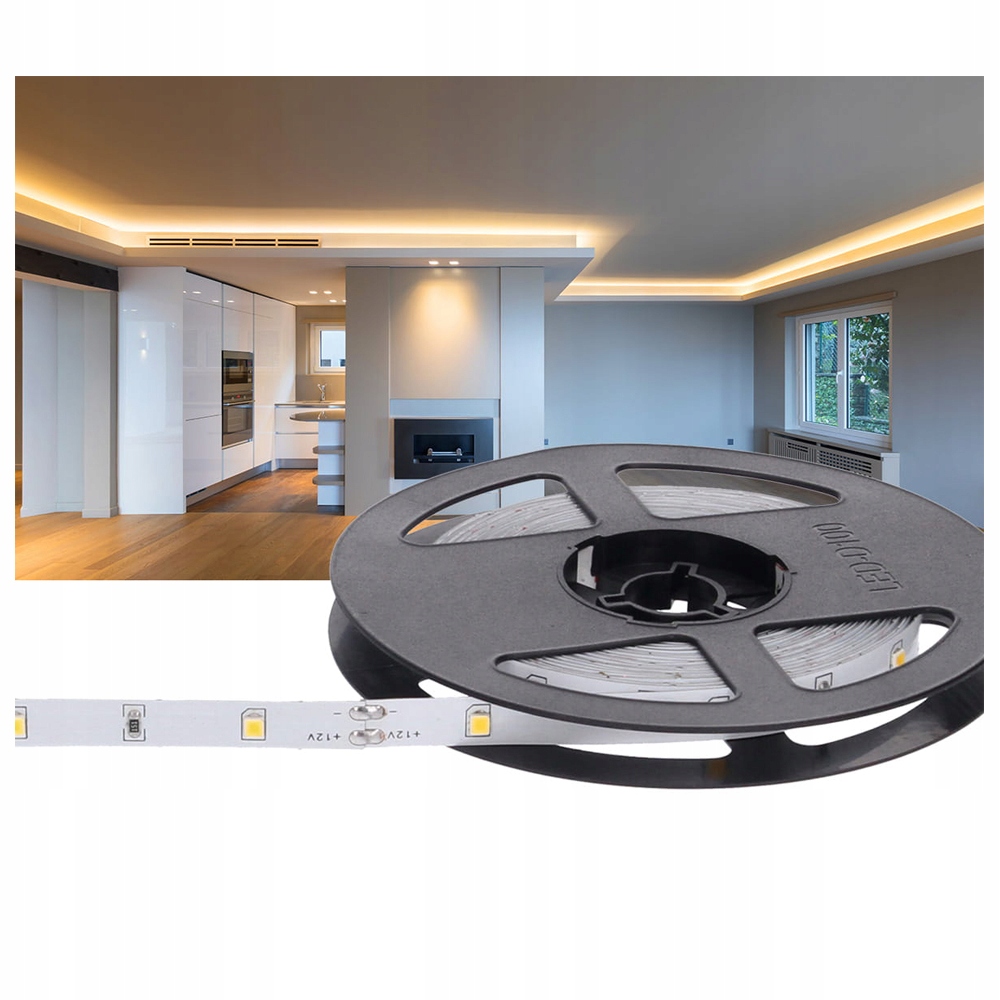 

Taśma Led Neutralna 12V 30led SMD2835 Prescot 5m
