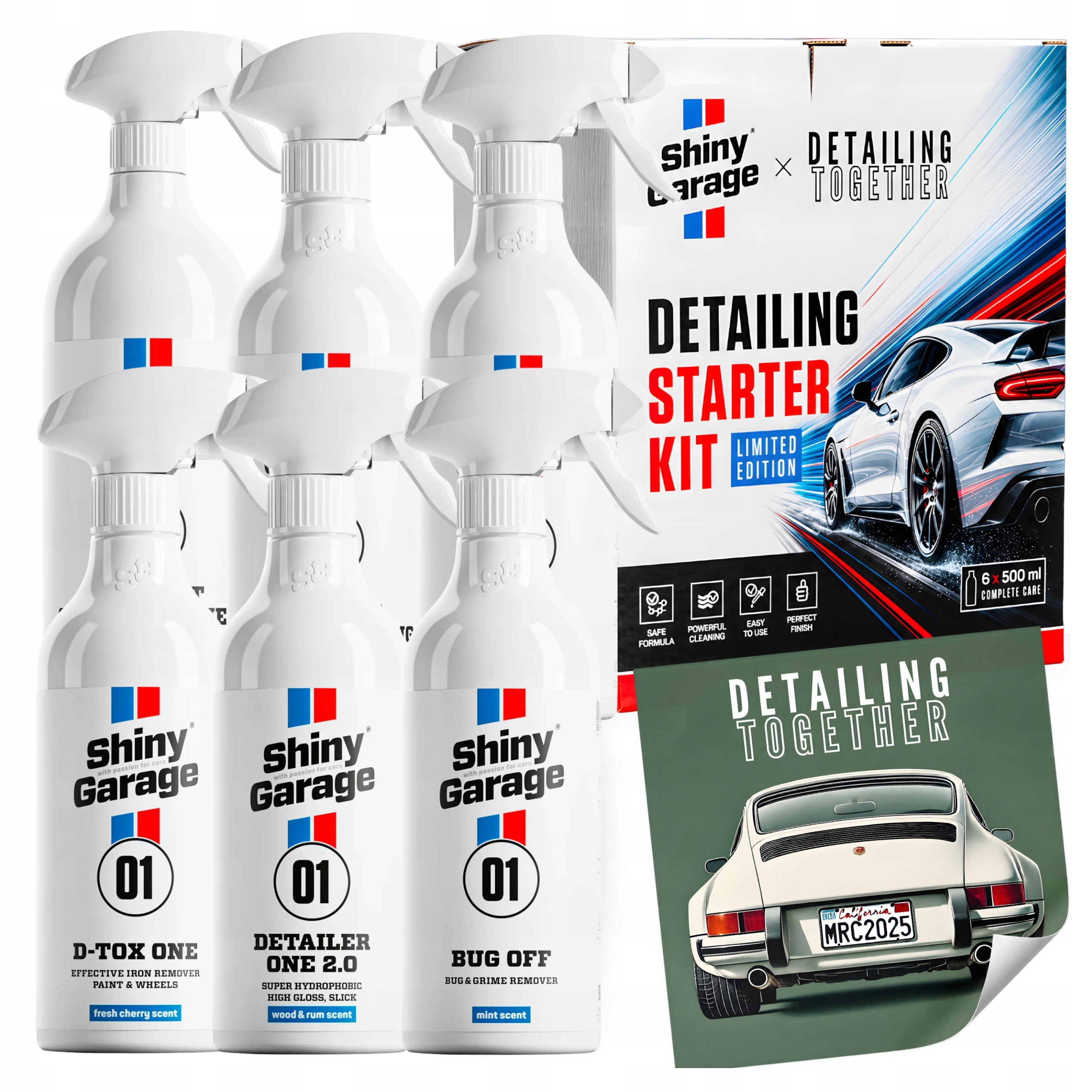 Sada Na Čištění Auta Shiny Garage Detailing Starter Kit Interiér