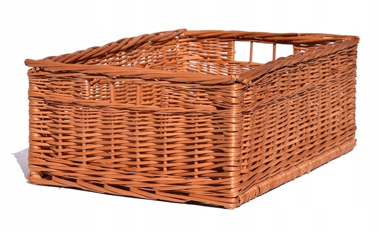 

Skrzynka wiklinowa Regał Pojemnik z wikliny 52 cm