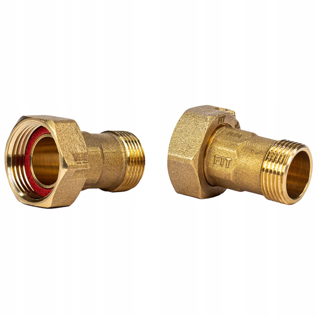 Komplet półśrubunków do wodomierza, ciepłomierza Gz 1 1/4'' Gw 1 1/2''