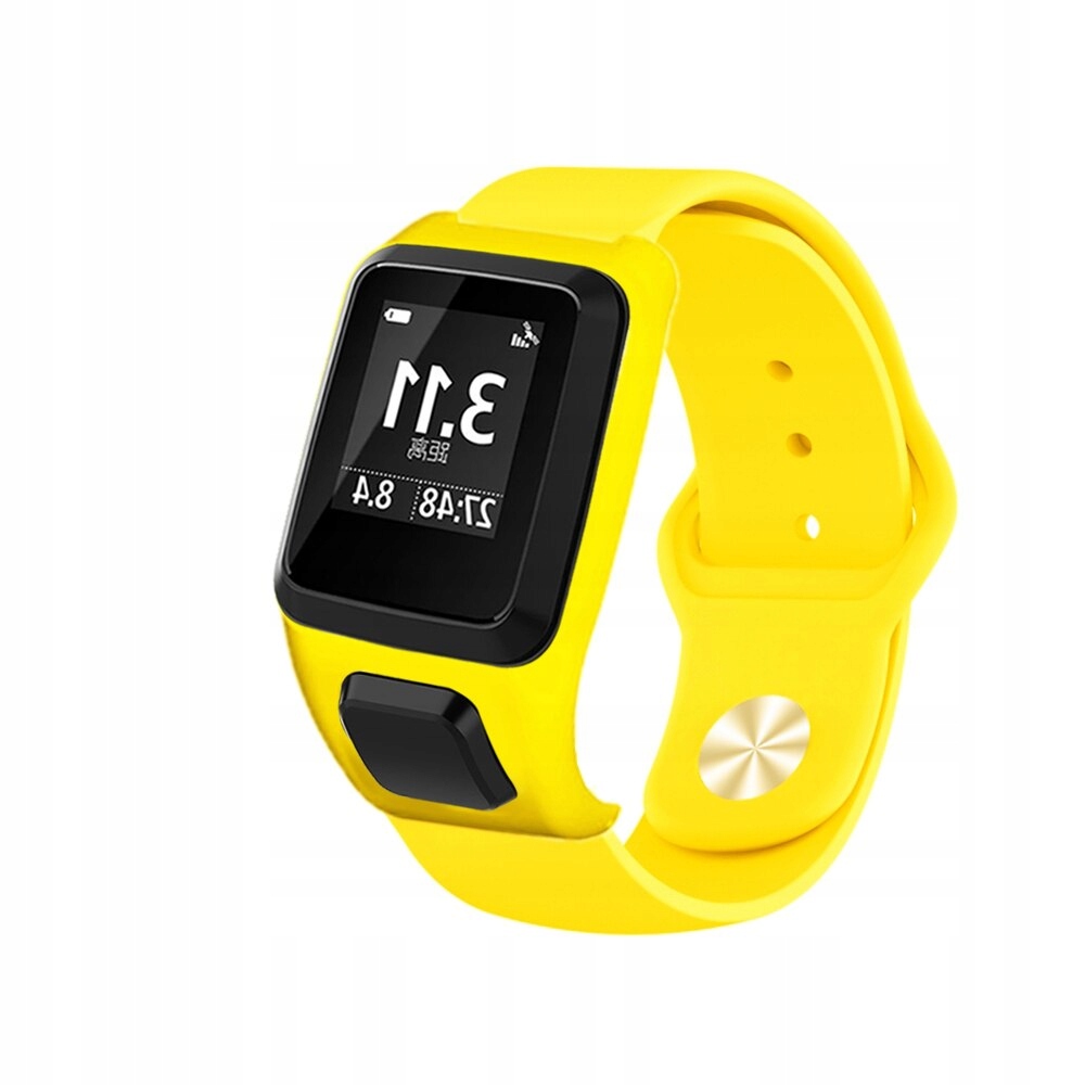 PASEK SILIKON DO ZEGARKA TOMTOM RUNNER SPARK 2 3 Materiał paska guma