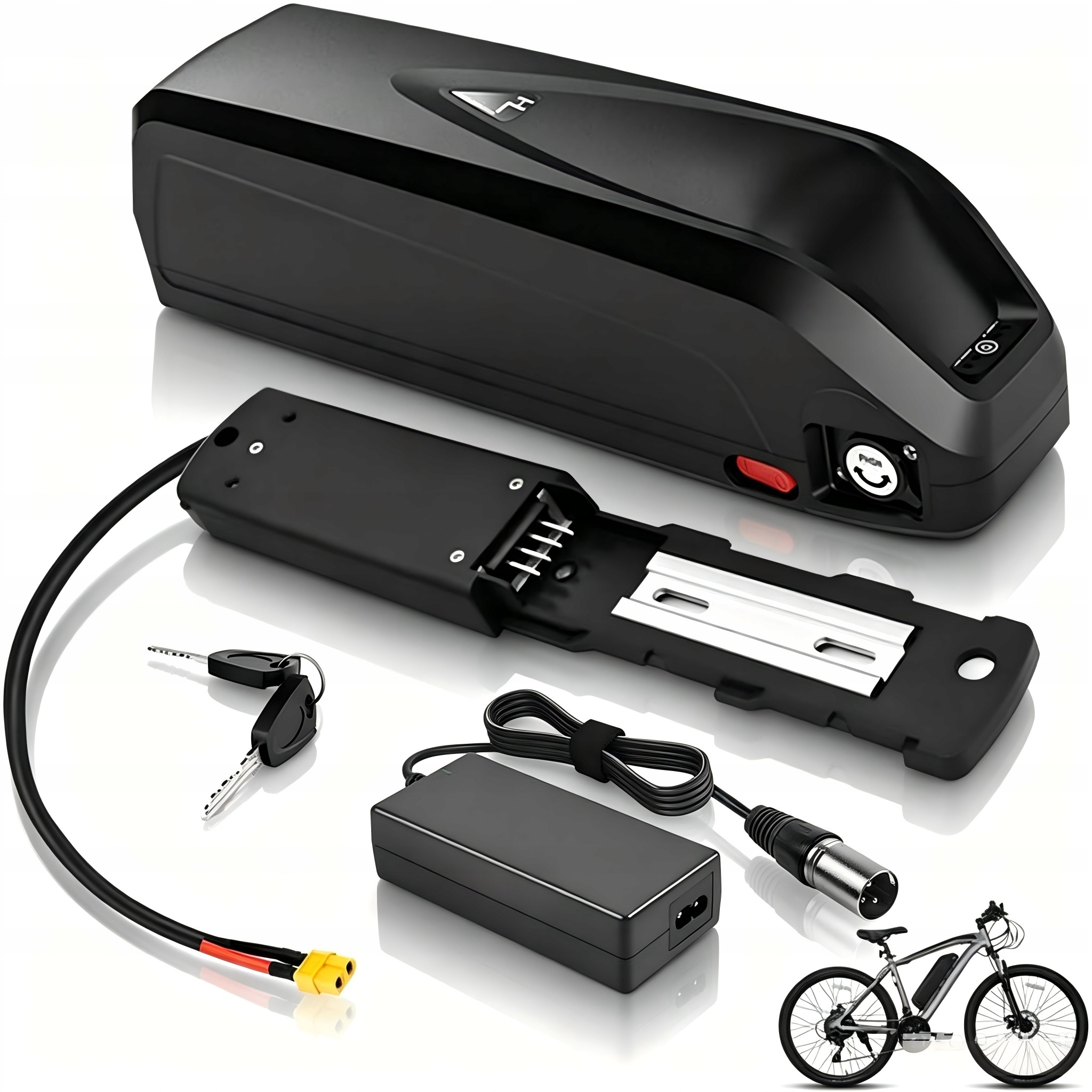Bateria Do Roweru Elektrycznego 48V 20AH 720Wh XT60 Ebike Z ładowarką 4pins