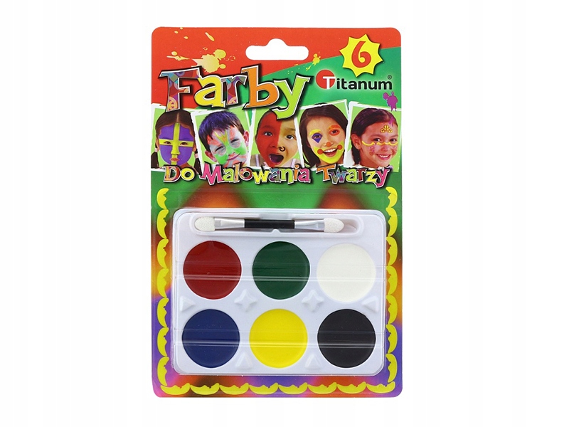 

Farbki Do Twarzy I Ciała Bodypainting 6kol