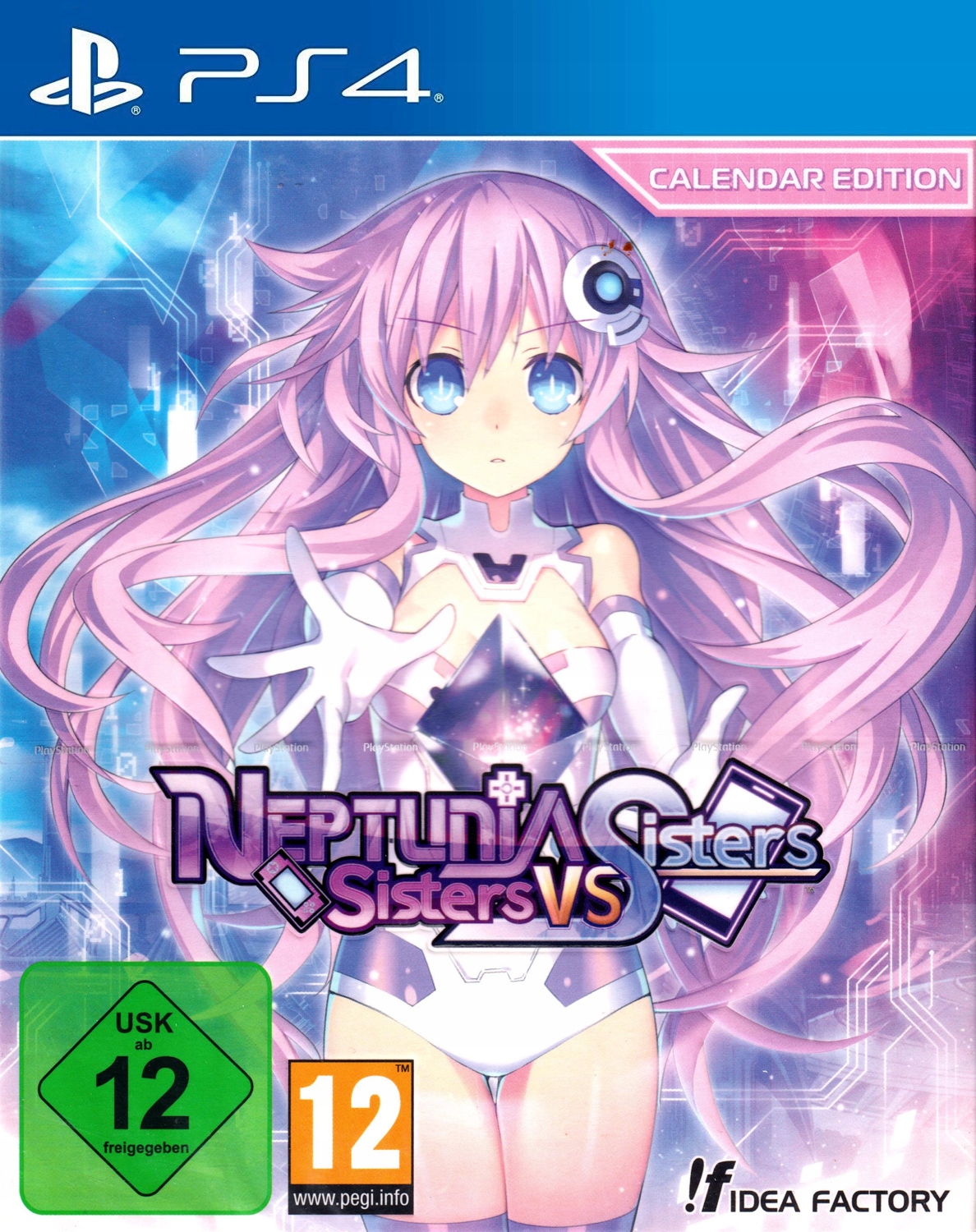 Neptunia Sisters Vs Sisters PS4 PS5 Calendar Edition jRPG w edycji