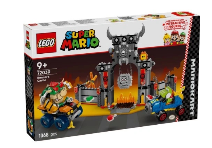 Lego 72039 Mario – Mario Karty Bowser A Jeho Zámek