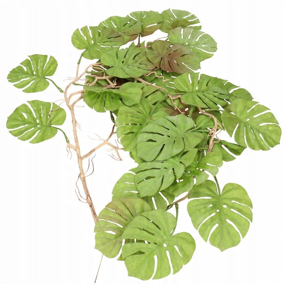 

Monstera Sztuczne Kwiaty Gumowe Zwisające 95CM