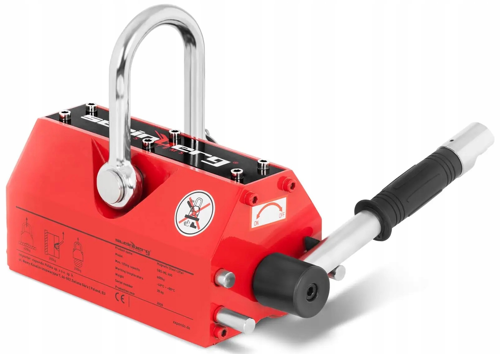 Magnetický zvedák 600 kg Steinberg Sbs-ml 600 10030204