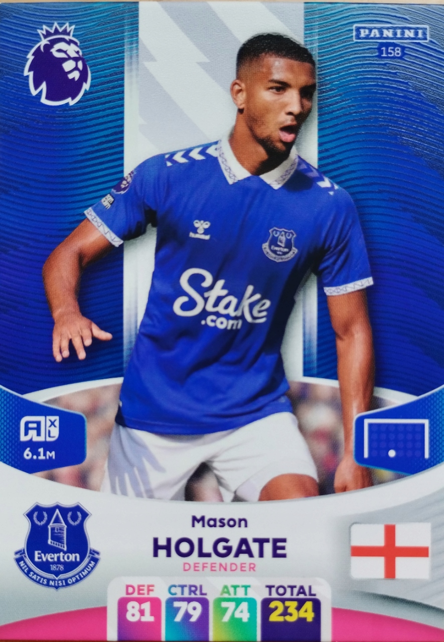 PREMIER LEAGUE 2024 EVERTON 158 MASON HOLGATE