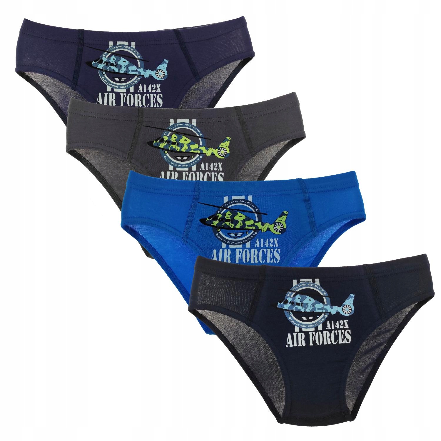 

4X Moraj slipy majtki chłopięce Kids Line 128-134