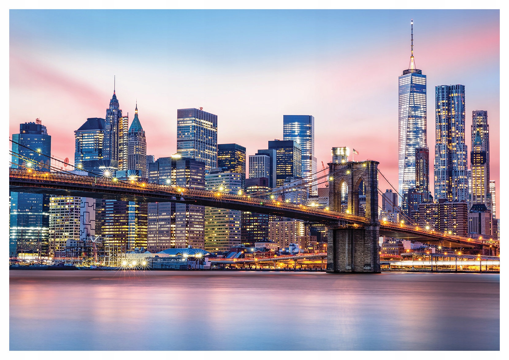 Fototapeta flizelina New York Brooklynský most architektura Usa 400x280 lepidlo