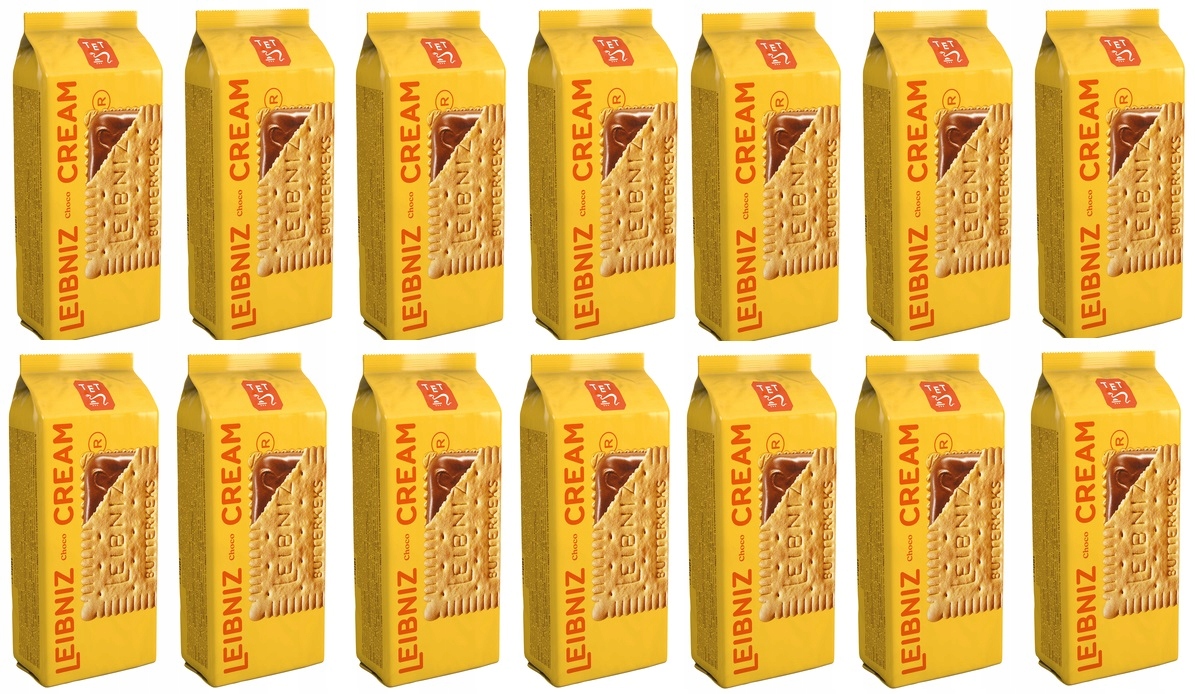 14x 190g Leibniz herbatniki Cream Choco Karton
