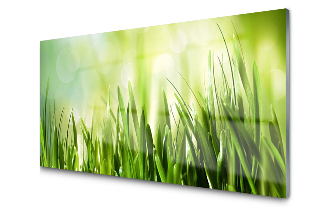 

Panel szklany dekor Dekor Trawa 120x60 + Klej