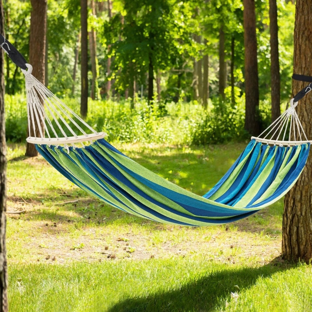 DUŻY HAMAK OGRODOWY PAŁĄK 60CM MOCNY XXL 290x150 + TORBA Producent inna