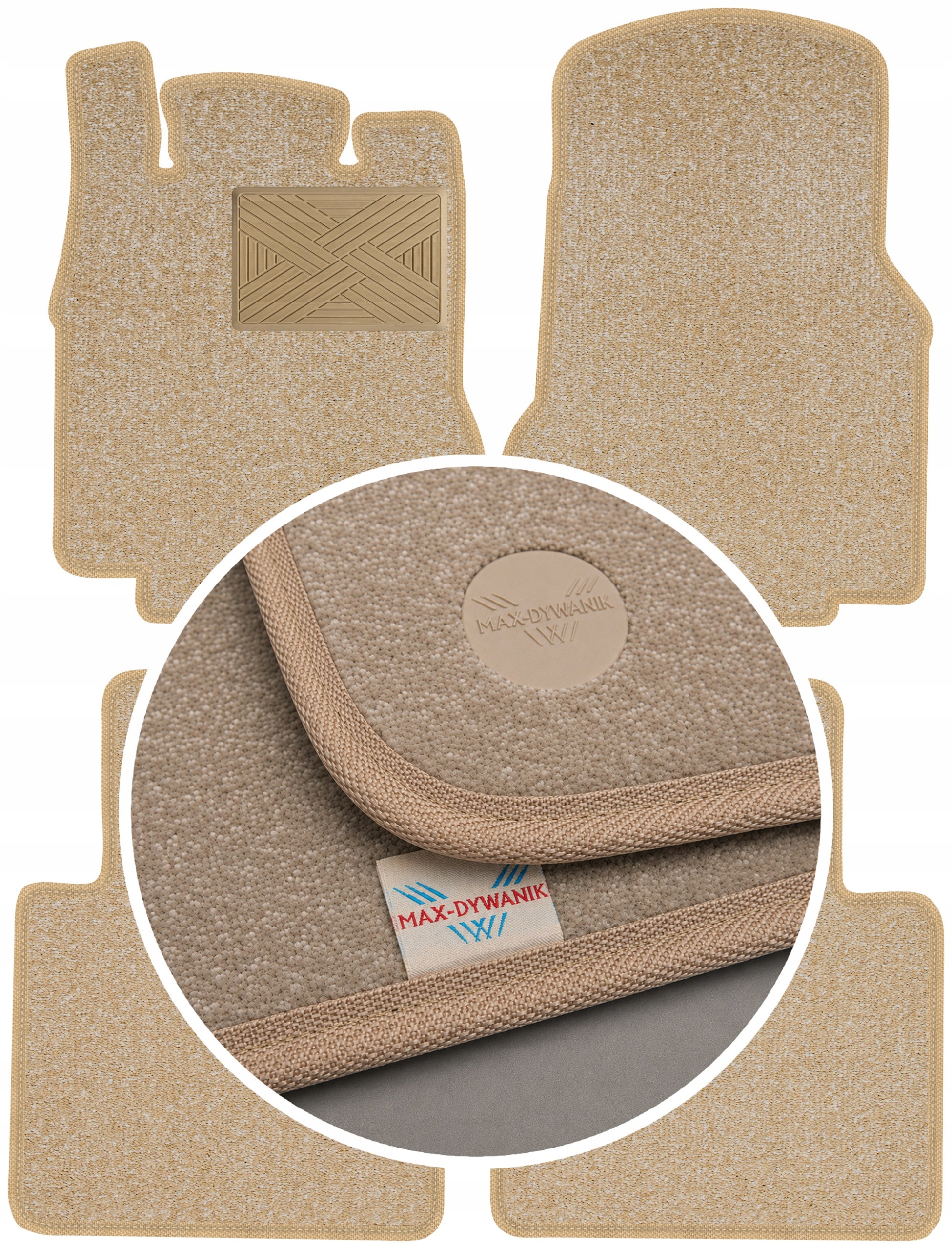 A-Klasa W168 Long 2001-2004 Velúrové stierače