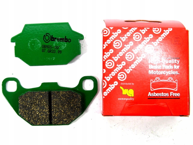 Włoskie klocki hamulcowe Brembo Kymco 50 9 2001-2007 tył