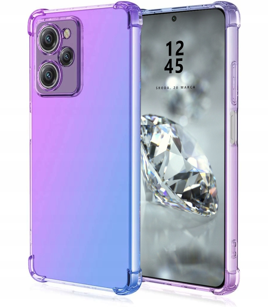 

Etui Do Poco X5 Pro 5G Mieniące A-shock Szkło