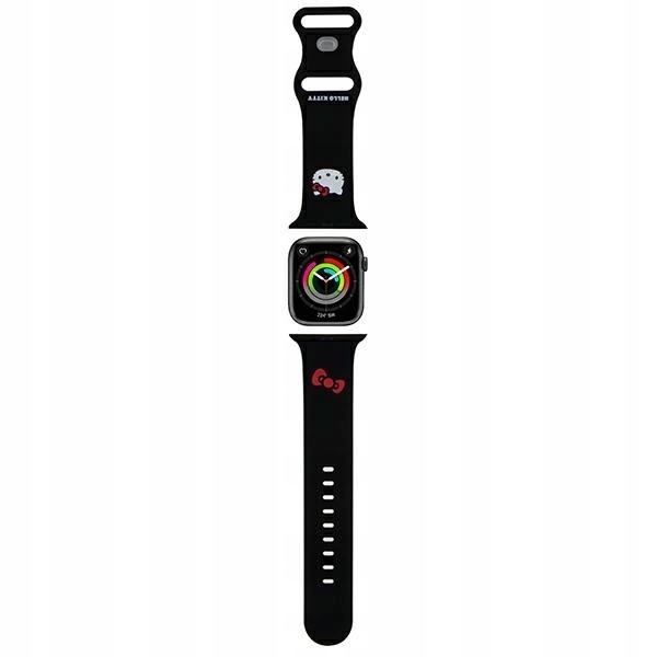 Hello Kitty Pasek Do Apple Watch 42 44 45 49MM Silikonowy Z Motywem Kittie