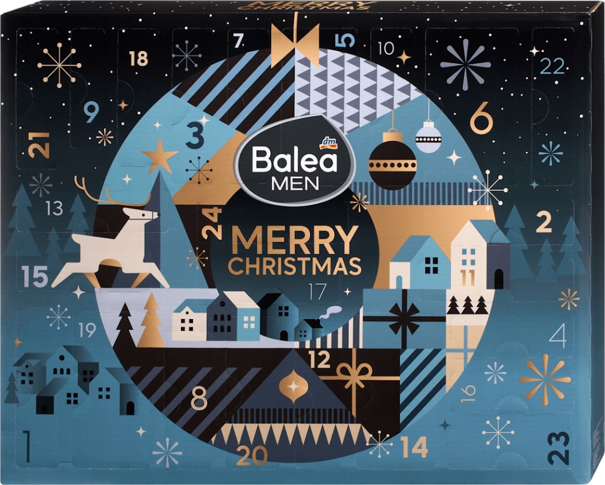 Balea Adventní kalendář Kosmetika pro muže 2026