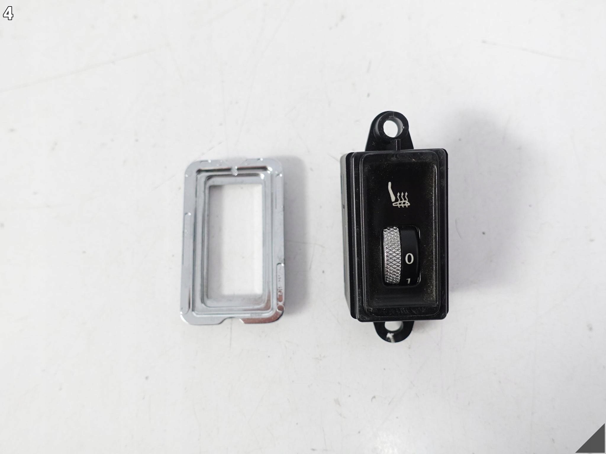 BENTLEY CONTINENTAL FLYING SPUR 3W5 06-12 switch frame CHROM rear part left