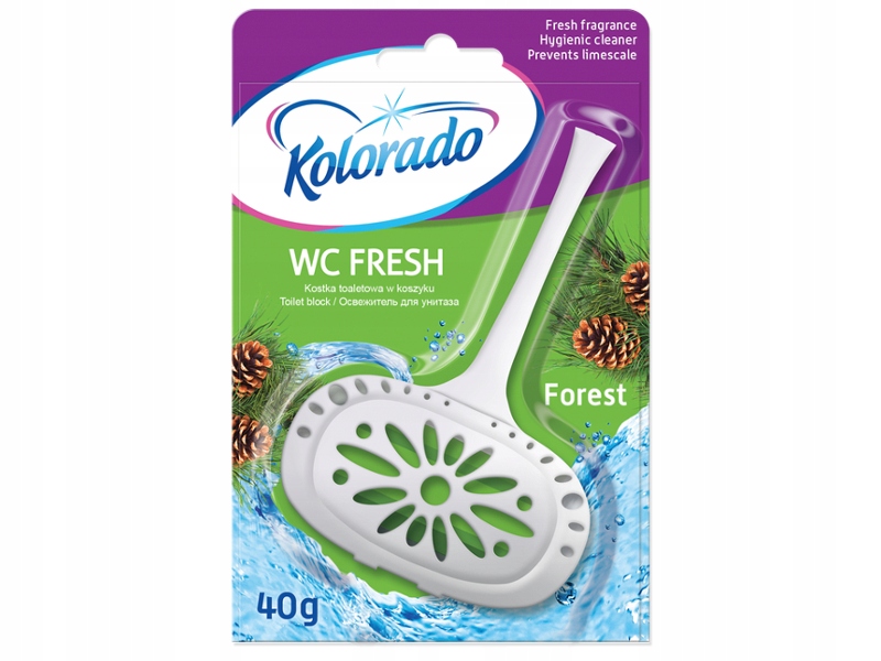 

Kolorado Hal Kostka Wc Fresh Forest Leśny 1 Szt.