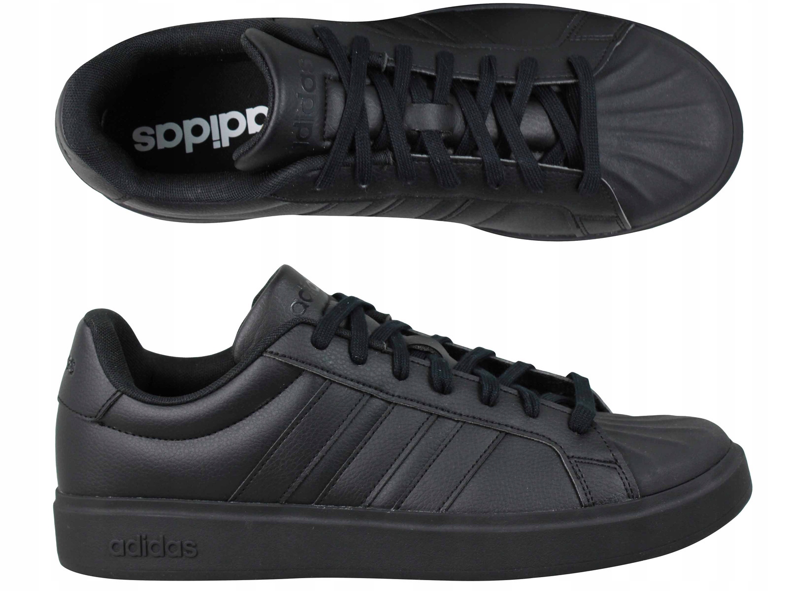 Adidas Streettalk JR4699 Buty Czarne Trampki Sneakers Męskie