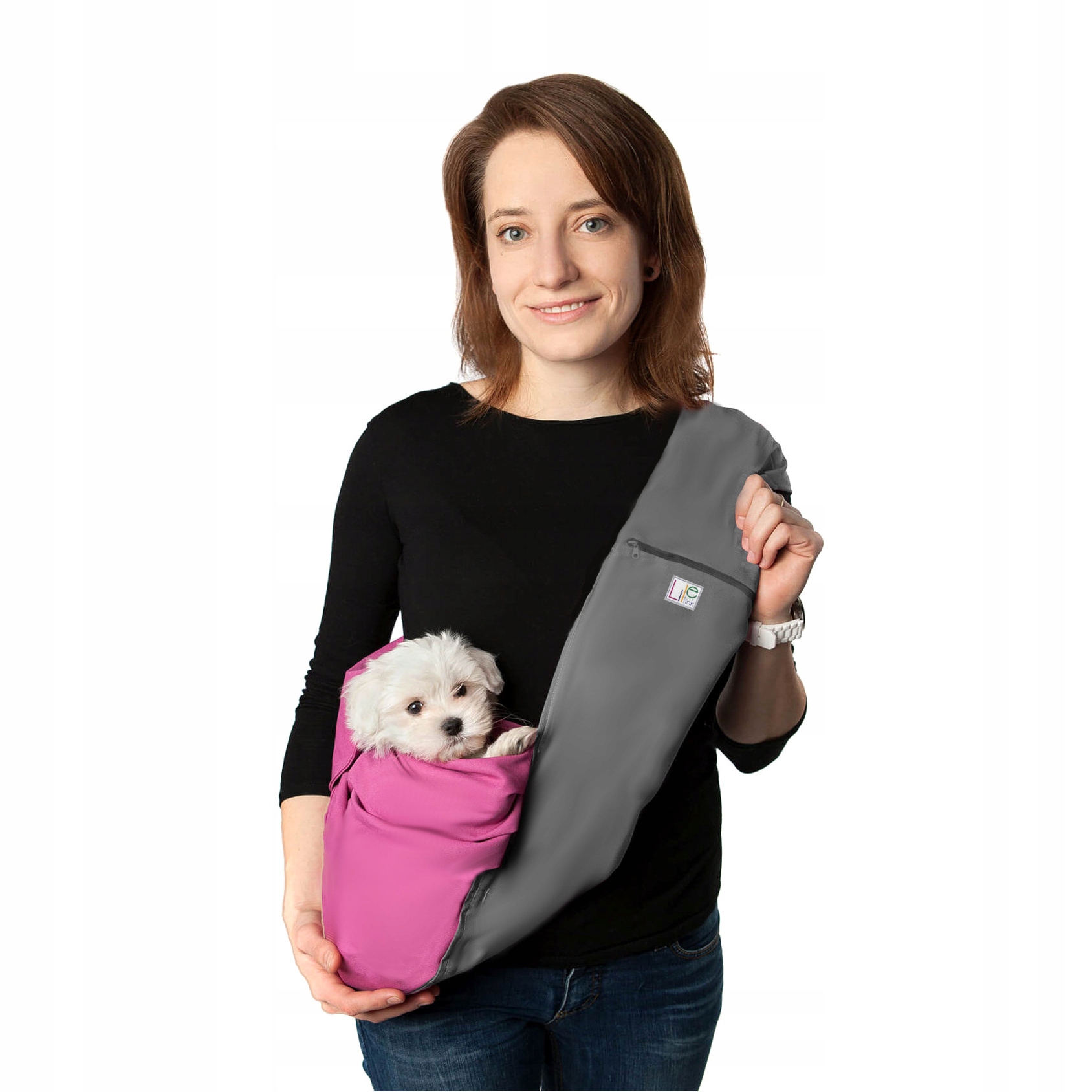 

Nosidełko Dla Psa Yorka,chihuahua | LileTink Pinki