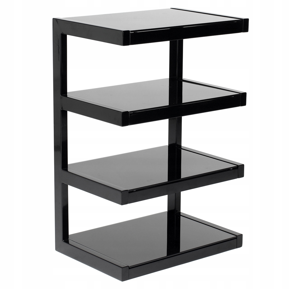 2× Stolik Norstone ESSE HIFI FURNITURE BLACK SATIN NORESSBHIFBKSN