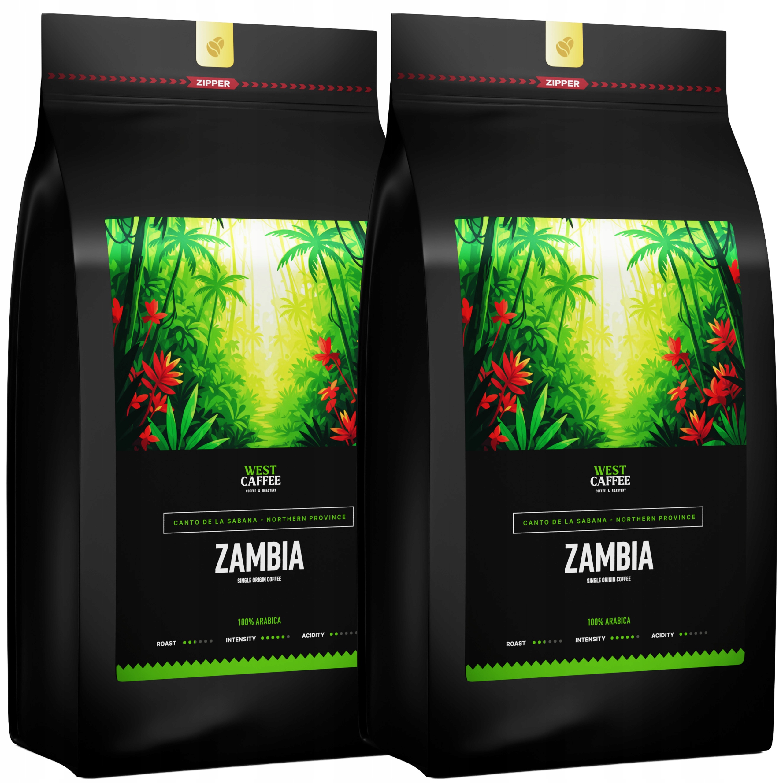 Káva zrnková Zambia 2 kg Čerstvě pražená 100% Arabica Canto De La Sabana