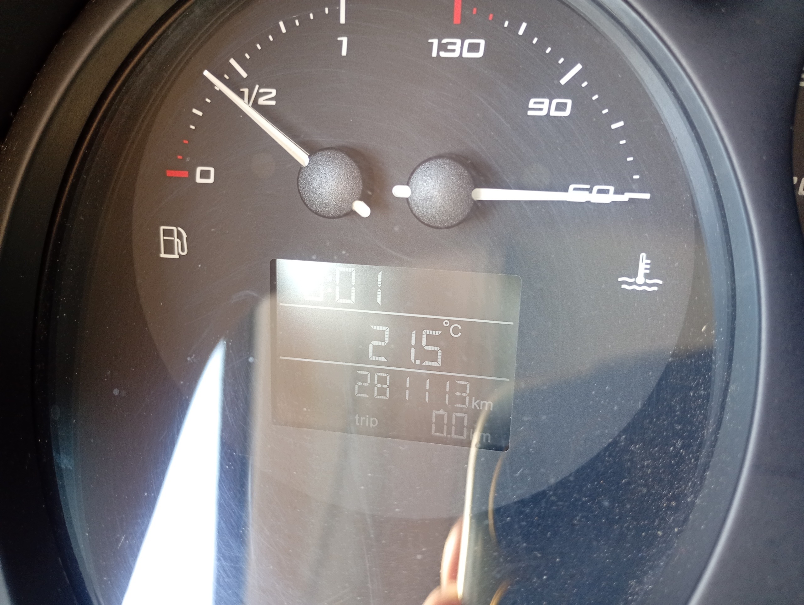 dials dials tachometer Seat Leon 2 II 05-13 1.2 TSI przebieg 281113km