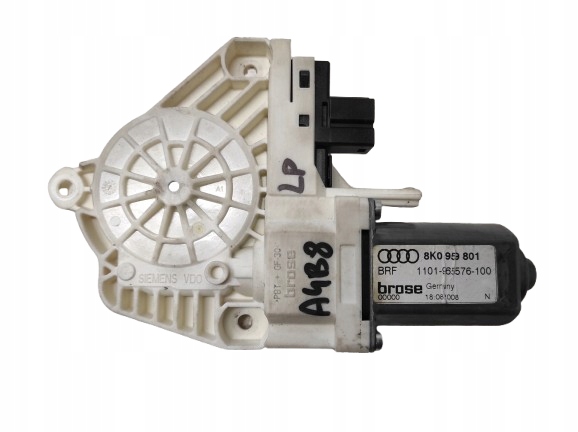 AUDI A4 B8 07- SILNICZEK SZYBY LEWY PRZÓD