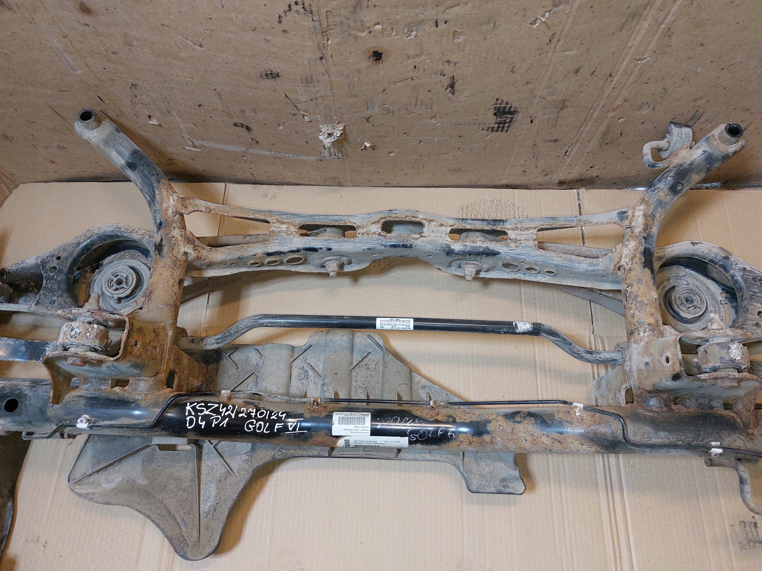 träger Achsträger heck VW GOLF VI HB