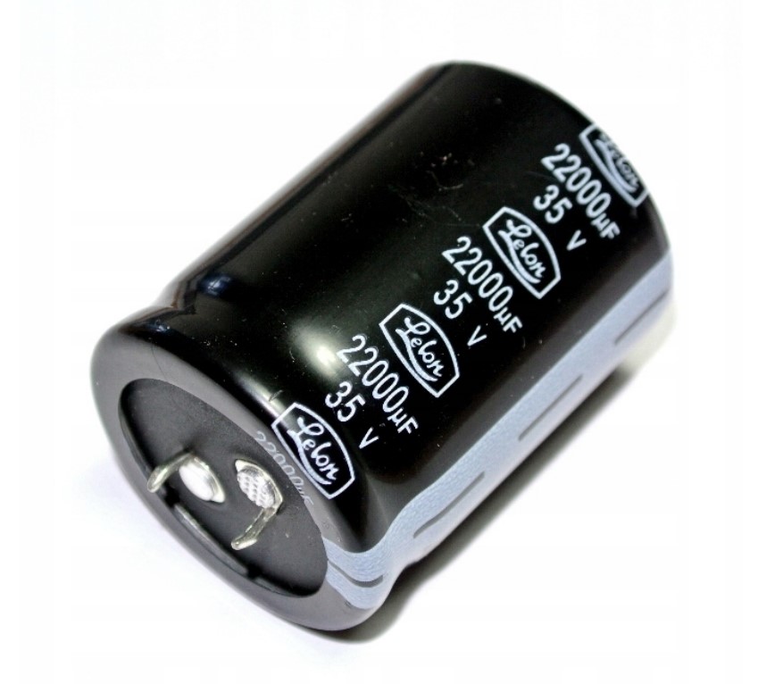 22000uF 35V 20% 35x47mm Lelon Lsm kondensator [1szt]