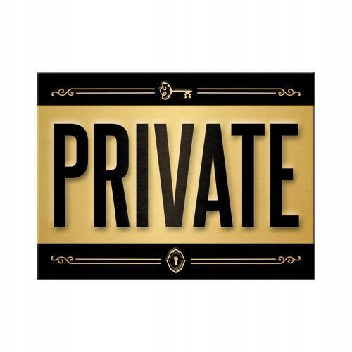 

Magnes Na Lodówkę Private Urodziny Gadżet