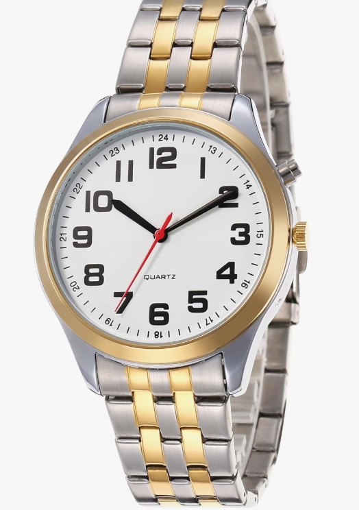 ViLoSa English Talk Time, datum nebo budík, vhodné pro muže