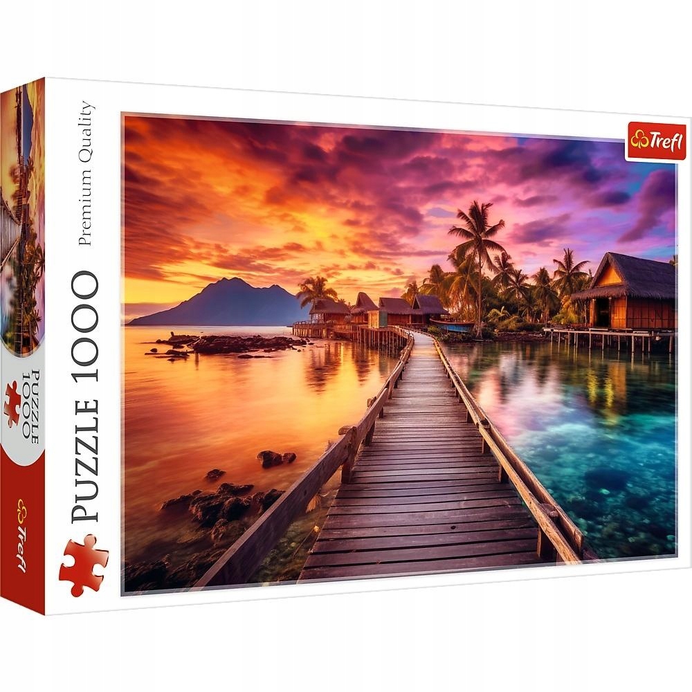 PUZZLE 1000 RAJSKA WYSPA TREFL