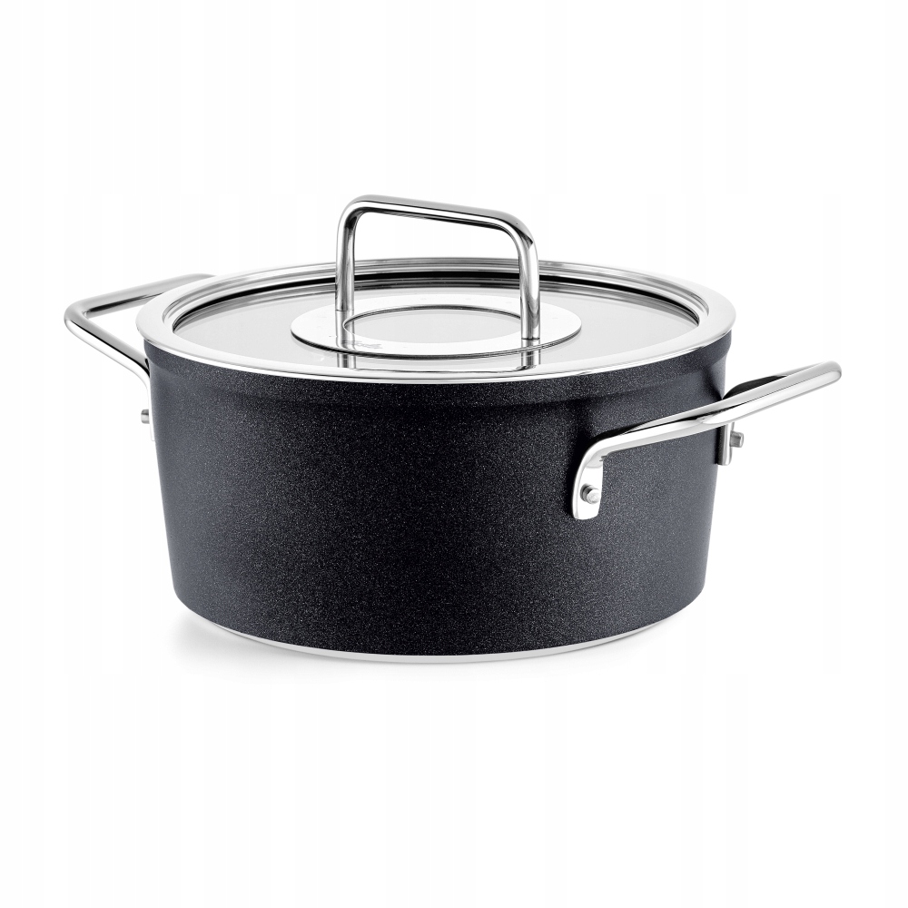 Garnek aluminiowy z pokrywką Fissler Adamant 20 cm
