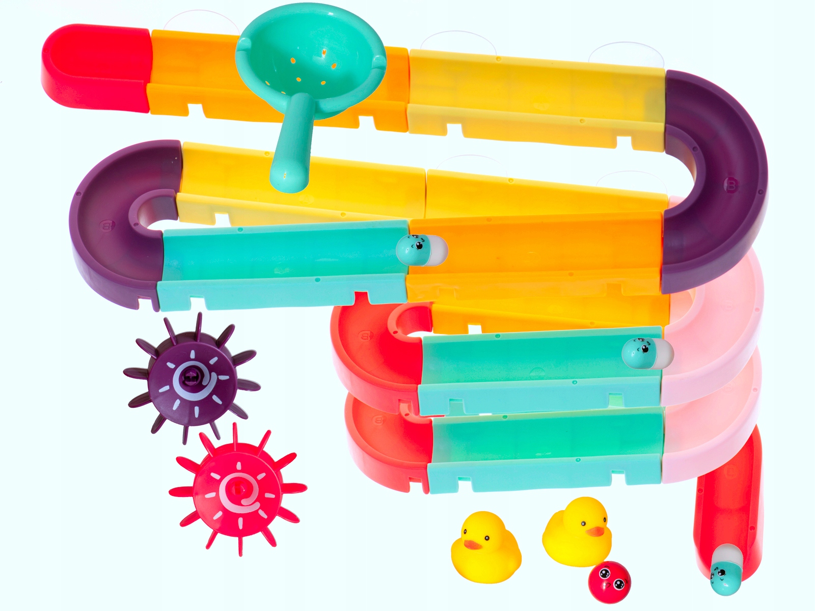 ZABAWKA DO KĄPIELI WANNY PRYSZNIC ZJEŻDZALNIA TOR WODNY + AKCESORIA EAN (GTIN) 5903039721289