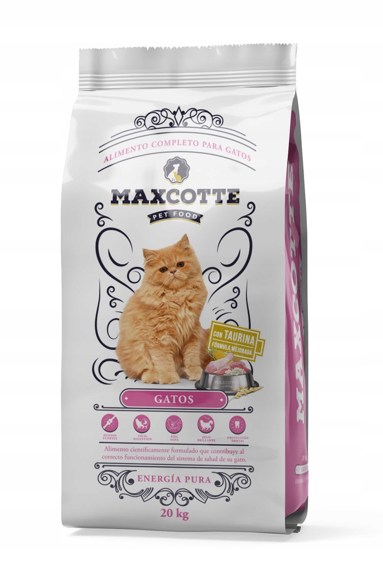 Levně Maxcotte Gatos pro kočky 20 kg