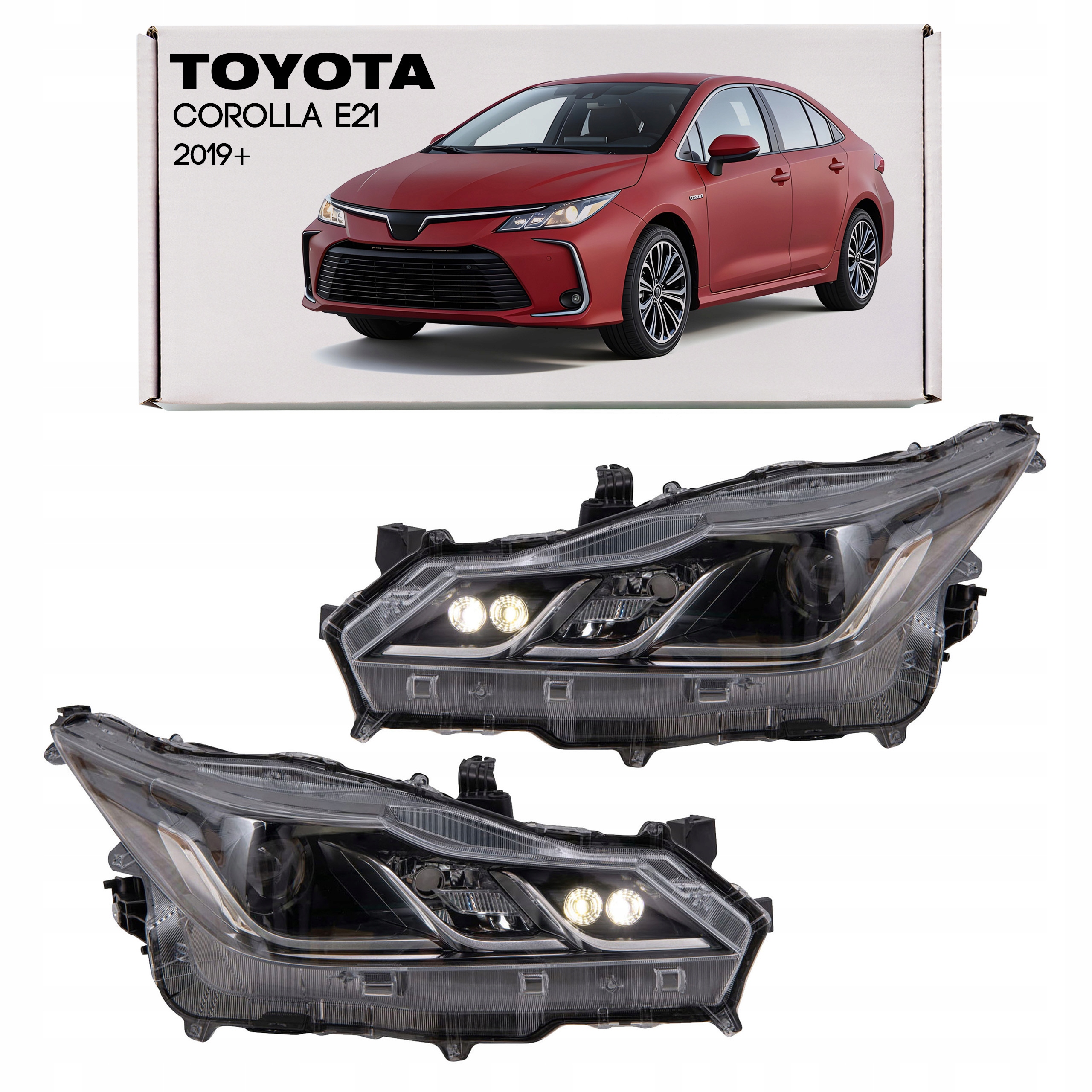 Toyota Corolla XII E21 Sedan 19+ Levá Pravá Lampa 8117002T30 8113002T30